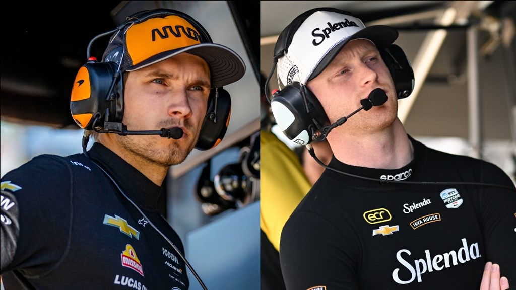 Lundgaard og Rasmussen klar til Indy 500-klassikeren.
(Foto: Penske Entertainment / Amber Pietz / James Black)